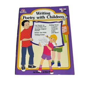 Evan Moor Writing Poetry Children Teacher Book